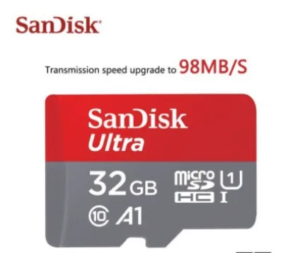 [แท้] Sandisk Ultra 32gb A1 Class 10 MicroSDHC Micro SD Card