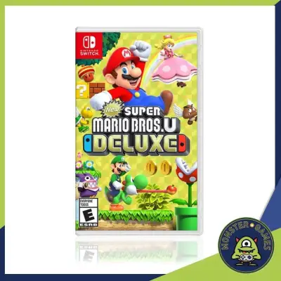 New Super Mario Bros U Deluxe Nintendo Switch game (เกมส์ Nintendo Switch)(ตลับเกมส์Switch)(แผ่นเกมส์Switch)(ตลับเกมส์สวิต)(Mario Bros U Switch)