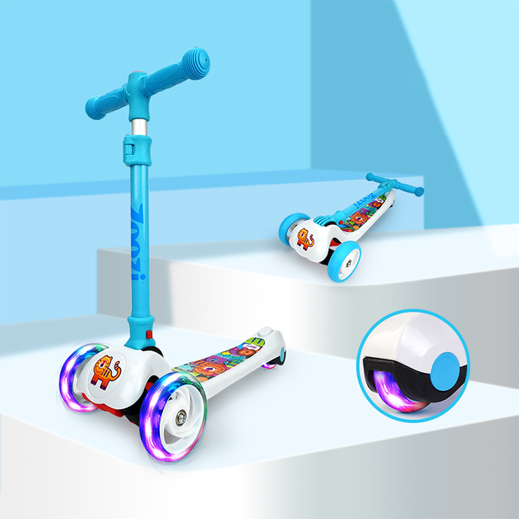 Zoozi Twist Scooter - Pink , Blue , white ซูซ่ สกู๊ตเตอร์ 3ล้อ - สีชมพู , สีฟ้า , สีขาวของเล่นเด็ก ราคา 1,399 บาท*ส่งฟรี