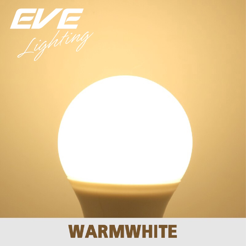 EVE หลอดไฟ เปิดปิดเองตามแสง Sensor มืดติดสว่างดับ แอลอีดี A60 เซ็นเซอร์แสงอาทิตย์ 7W 9W 13W แสงขาว / แสงเหลือง