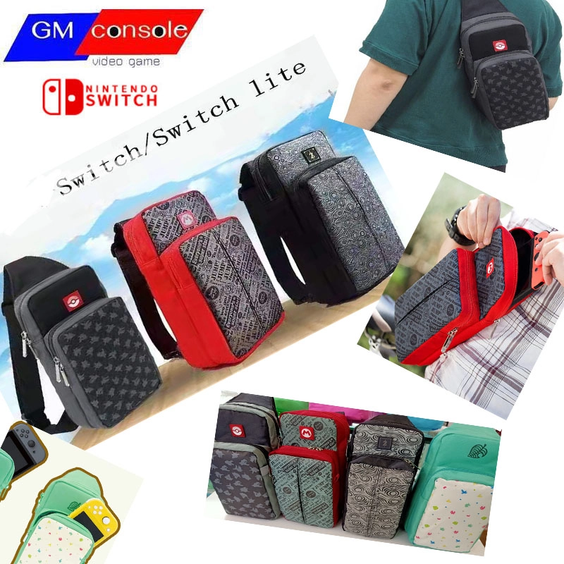 ภาพหน้าปกสินค้ากระเป๋าคาดอก Nintendo Switch Go Pack Sling Bag Sho Pack