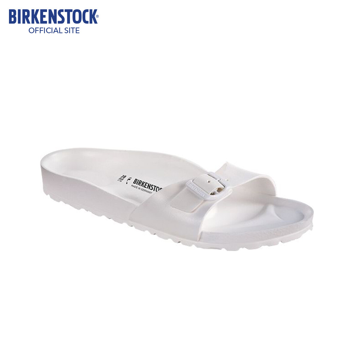 Birkenstock Madrid EVA White รองเท้าแตะ ผู้หญิง สีขาว รุ่น 128183 (narrow)