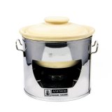 Anchor ชุดอุ่นอาหารหม้อดิน+เตาสแตนเลส 6 นิ้ว (Stainless) ราคา 229 บาท*ส่งฟรี