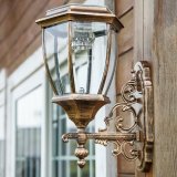 Solar Cell Branch Lamp, Roman Style, Gold Color, Large Size (Light: White), Branch Lamp, Solar Cell Light. ราคา 2,290 บาท*ส่งฟรี