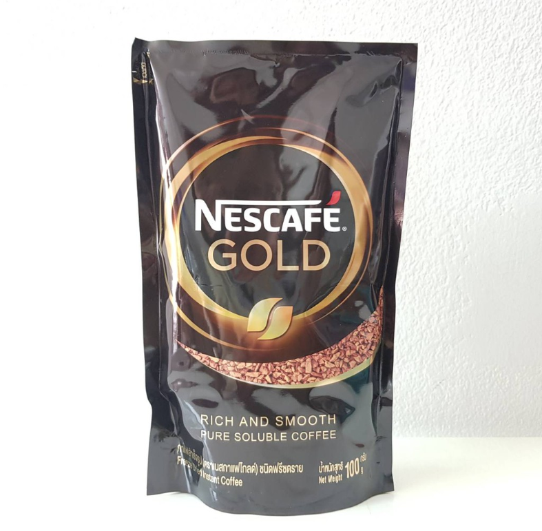[Keto] กาแฟดำสำเร็จรูป เนสกาแฟ โกลด์ Nescafe Gold Coffee ขนาด 100 กรัม KinD Keto