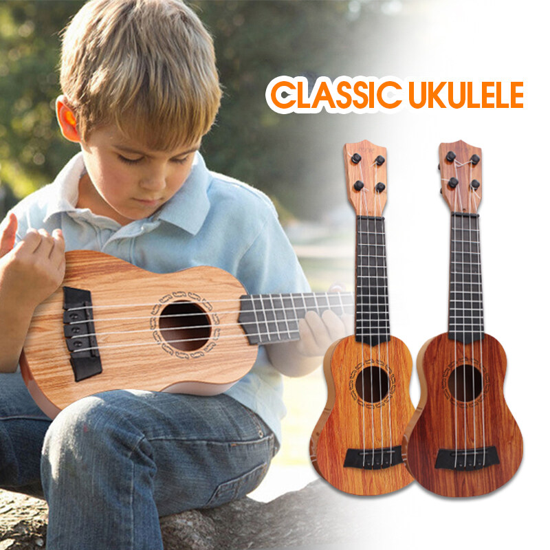อูคูเลเล่ไม้ Ukulele อูคูเลเล่ ขนาด15 นิ้ว Soprano สำหรับเด็กและผู้มือใหม่ Children Kids Learn Guitar Ukulele อูคูเลเล่กีตาร์ (แถมฟรี สายอูคูเลเล่ ปิ๊ก)   MY153