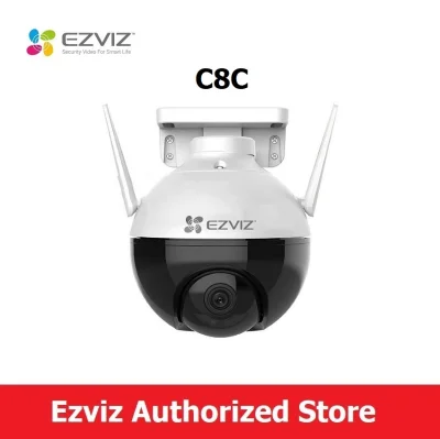 Ezviz C8C กล้องวงจรปิดไร้สาย หมุนได้ กันน้ำ Color Night Wifi ip camera 2.0MP Full HD By EZVIZ Authorized Store
