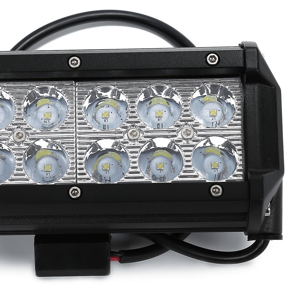 ส่งฟรี สว่างมาก !! LED SPOT BEAM ไฟสปอร์ตไลท์ ไฟหน้ารถ ไฟท้าย สว่างมาก 36 วัตต์ (Watt) 12V-24V เเสงขาว งานพรีเมี่ยม จำนวน 1 ชิ้น