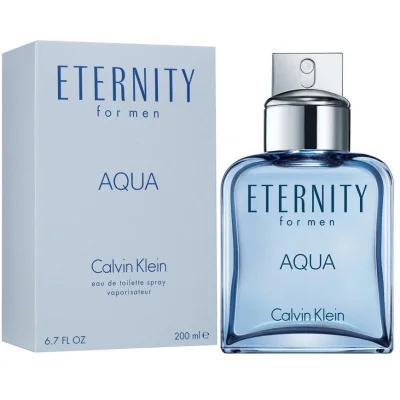 Calvin Klein น้ำหอมสุภาพบุรุษ รุ่น CK Eternity Aqua For Men Eau De Toilette ขนาด 200 ml.ของแท้ กล่องซีล
