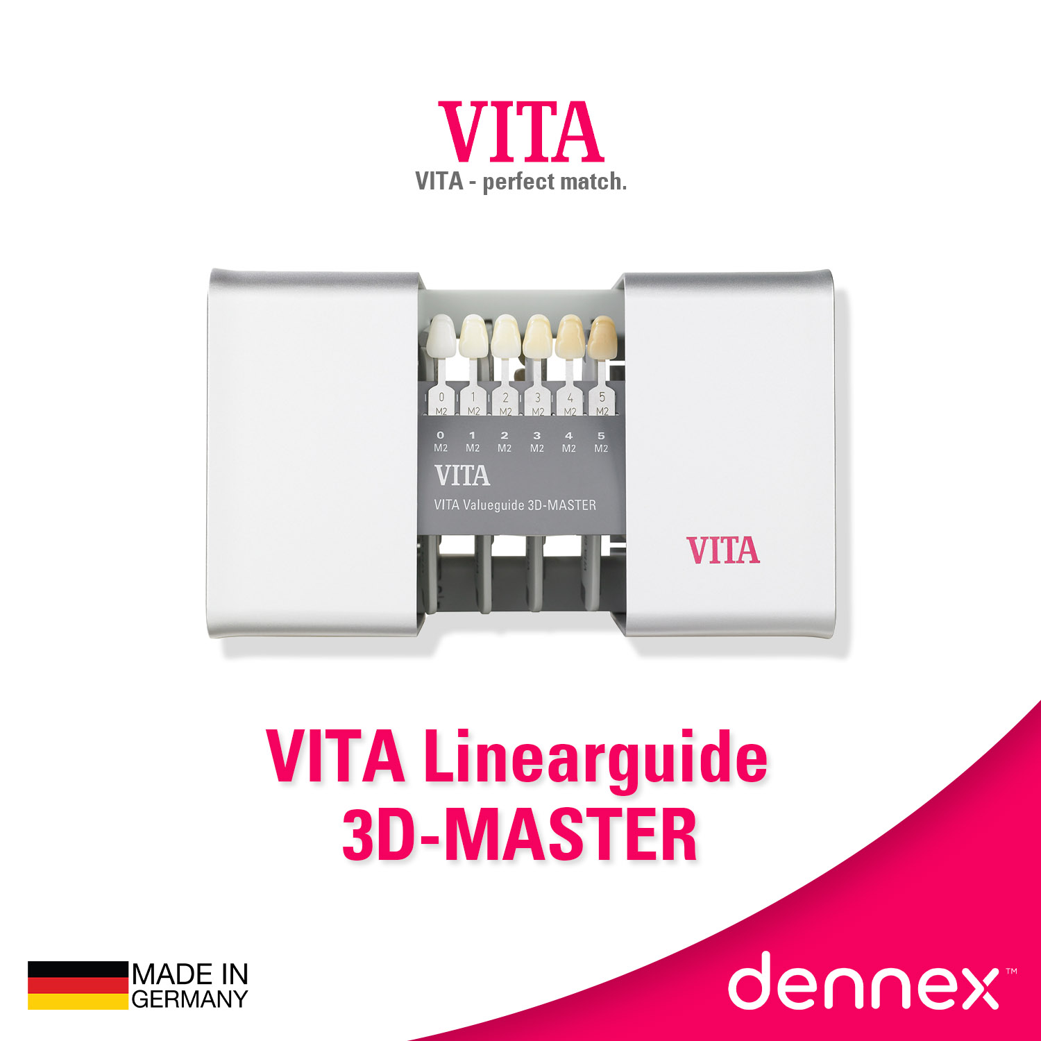 เทียบสีฟัน VITA Linearguide 3D-MASTER ลิขสิทธิ์แท้จากวีต้าจากประเทศเยอรมัน by dennex ราคา 9,129 บาท*ส่งฟรี