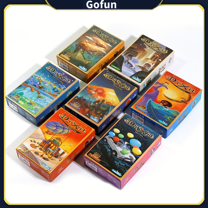 12x8 cm Dixit Expansion Board Games Card Game บอร์ดเกม จับผี สินค้ามีพร้อมส่ง