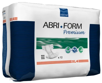 ABENA Adult diapers are well absorbed, 3,600 - 4,000 CC. With adhesive tape, no need for extra sheets. Imported from Denmark.