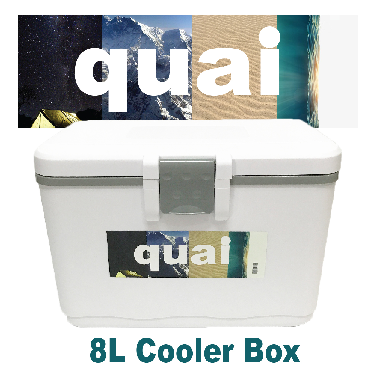 quai cooler box 8L กระติกเก็บความเย็น ขนาด 8 ลิตร
