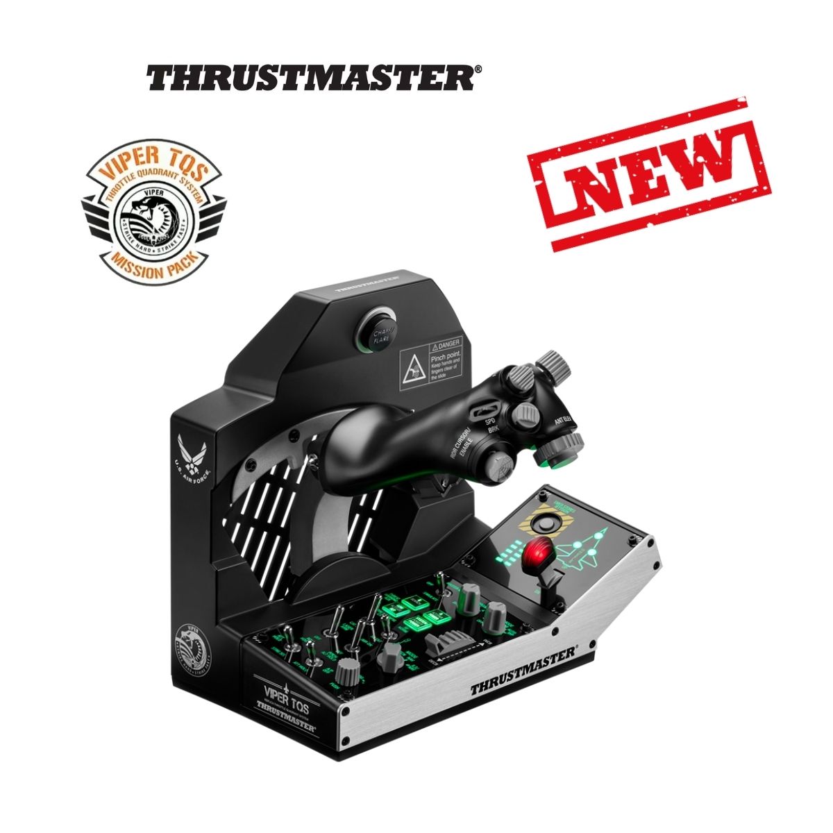 [พร้อมส่ง] THRUSTMASTER F16 VIPER TQS MISSION PACK REVEAL (รองรับ PC เท่านั้น) ราคา 18,990 บาท*ส่งฟรี