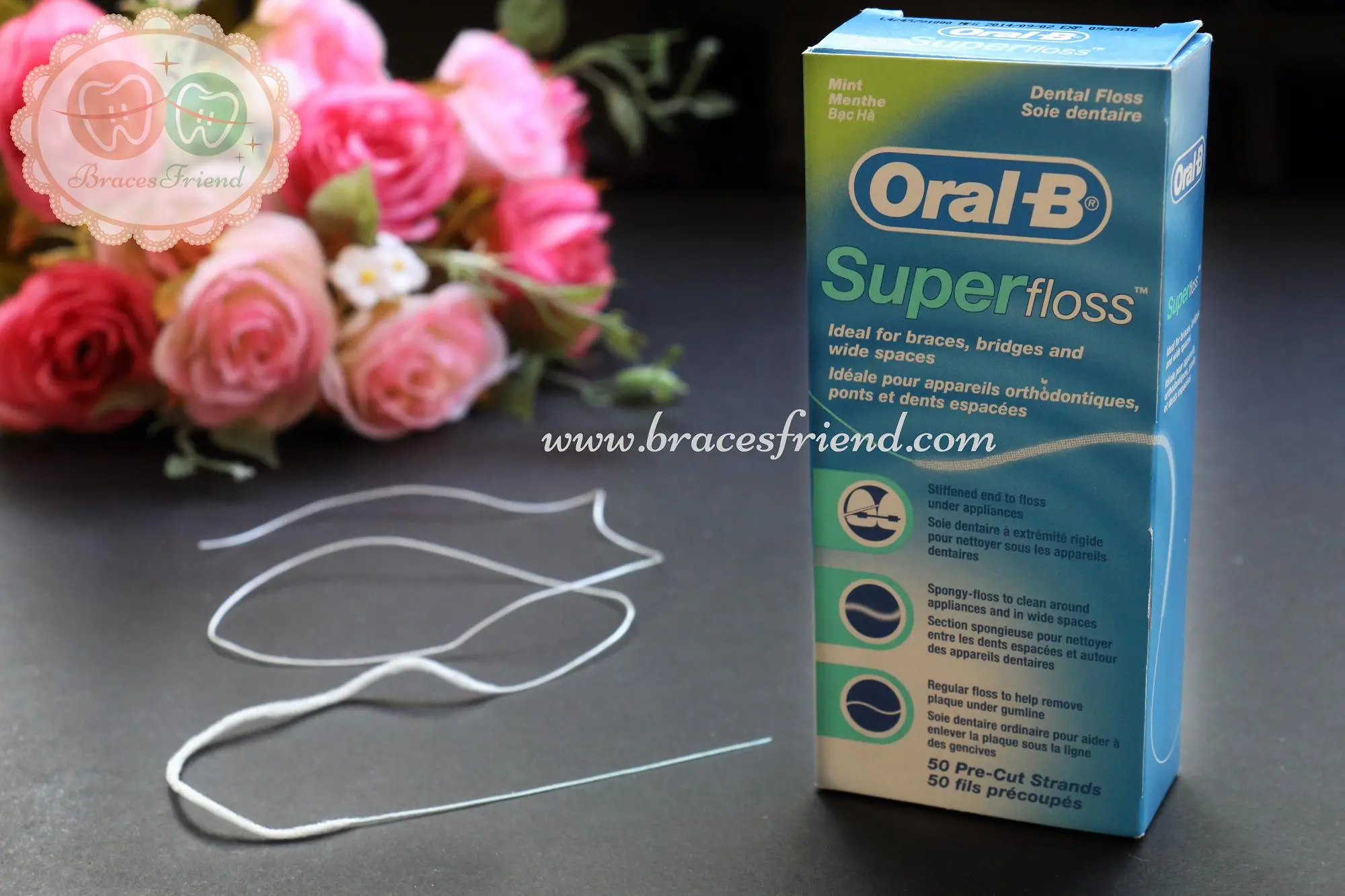 ไหมขัดฟัน ออรัล-บี ซุปเปอร์ฟลอส (ORAL-B SUPERFLOSS)