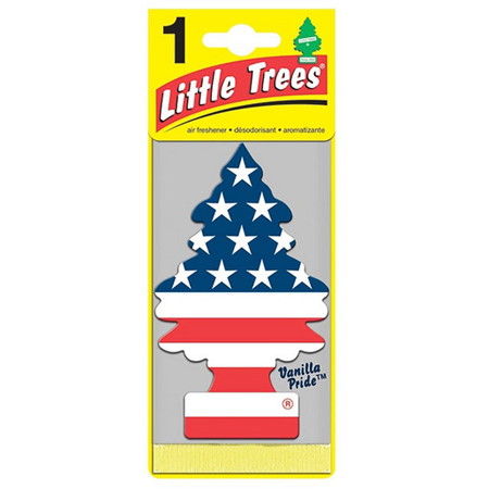 Little Trees แผ่นน้ำหอม #Vanilla Pride 1 Pcs. แผ่นน้ำหอมปรับอากาศกลิ่นวนิลลา Koriico