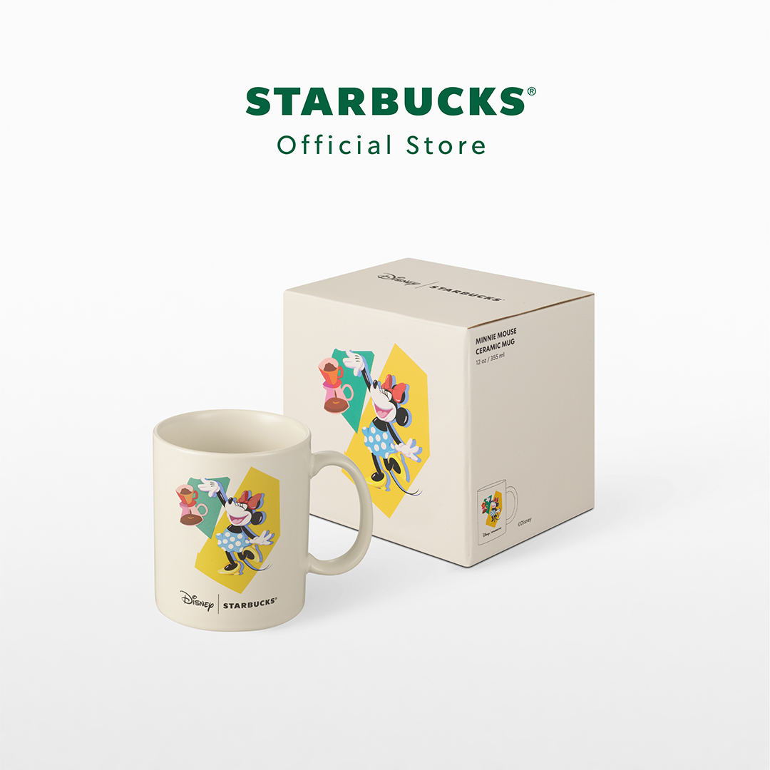 Starbucks Minnie Mug 12oz. แก้วน้ำสตาร์บัคส์เซรามิก ขนาด 12ออนซ์ A11152473 ราคา 390 บาท*ส่งฟรี