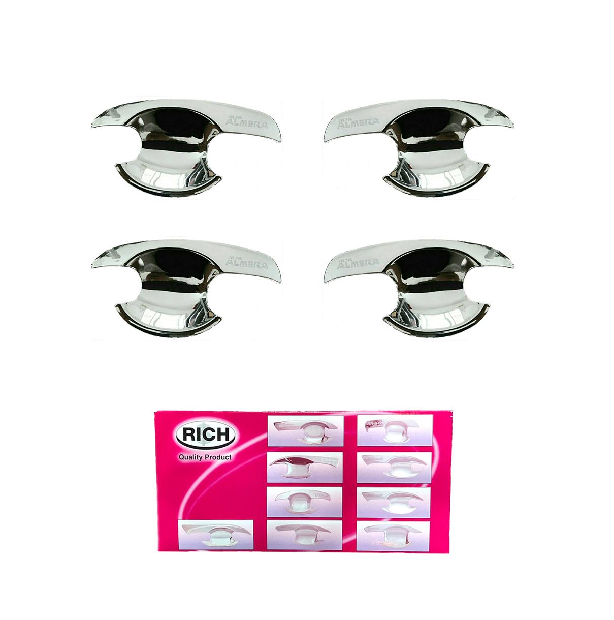 เบ้ามือจับประตู นิสสัน อัลเมร่า Nissan Almera ชุบโครเมี่ยม ราคา 219 บาท*ส่งฟรี