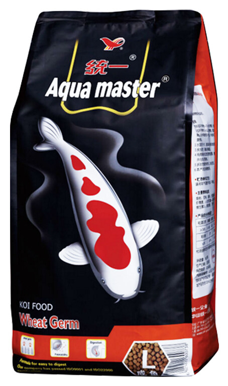 AQUAMASTER WHEAT GERM อาหารปลาคาร์ฟ สูตร ธัญพืช ย่อยง่าย ปรับผิวขาว เสริมภูมิคุ้มกัน ไม่ป่วยง่าย อาหารเม็ดชนิดลอยน้ำ ขนาด 5KG. ราคา 1,190 บาท*ส่งฟรี