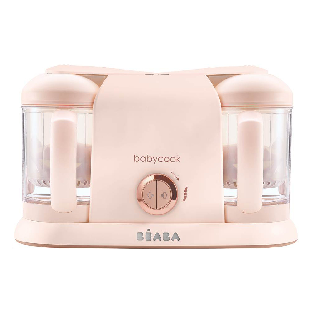 BEABA เครื่องนึ่งปั่นอาหาร Beaba Babycook Duo - Rose Gold ราคา 10,900 บาท*ส่งฟรี