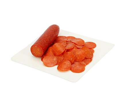 PIZZA PEPPERONI 1000 GRAMM GESCHNITTEN 520 -580 SCHEIBEN / PIZZA PEPPERONI 1000 GRAM SLICED 520 -580 SLICES ราคา 1,060 บาท*ส่งฟรี