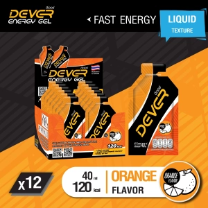 ภาพหน้าปกสินค้าDEVER energy gel (vital source of energy) ดีเวอร์ เจลให้พลังงาน เจลพลังงาน เจลเพิ่มพลังงาน เกลือแร่ สำหรับนักกีฬา นักวิ่ง ออกกำลังกาย &gt; 40 ML ส้ม 12 ซอง ที่เกี่ยวข้อง