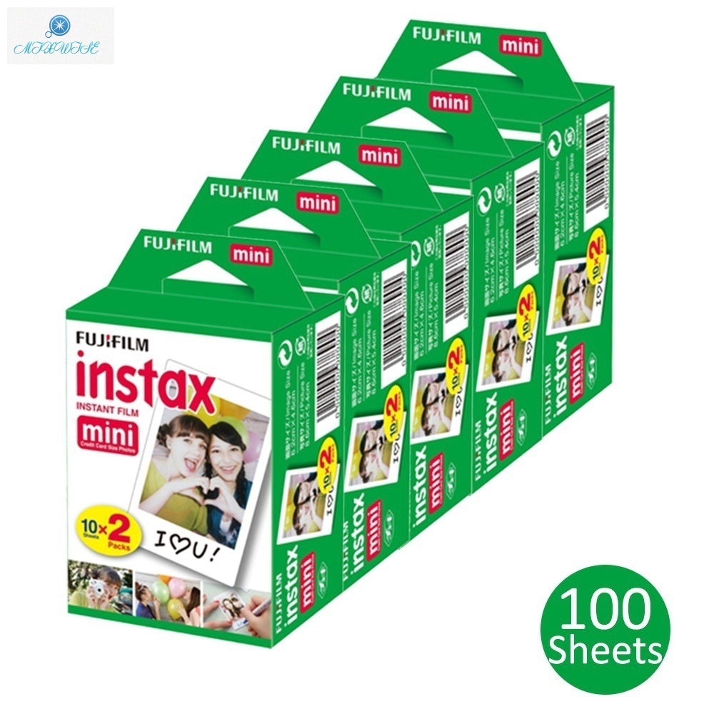 Fujifilm Instax Mini Instant Film, 10-100 Sheets ฟิล์มมินิโพลาลอยด์ รับประกันศูนย์ไทย 1 เดือน