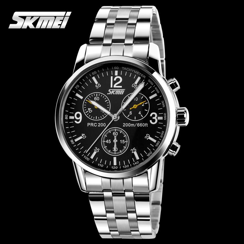 SKMEI 9070 มาใหม๊ใหม่ นาฬิกาหรูหรา นาฬิกากันน้ำ นาฬิกาผู้ชาย ดูสง่างาม (มีการชำระเงินเก็บเงินปลายทาง)แท้100% นาฬิกาแฟชั่น
