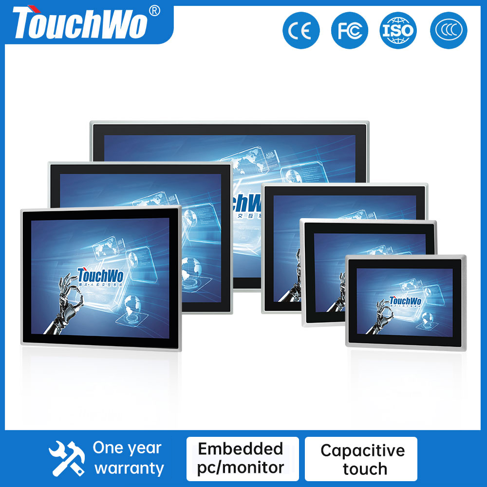 TouchWo 8-21.5 Inch Embedded Touch Screen Monitor,Industrial Embedded Panel PC,10 Point Capacitive Industrial Touch Screen Panel Computer For CNC,Robot And Smart Home ราคา 9,002 บาท*ส่งฟรี