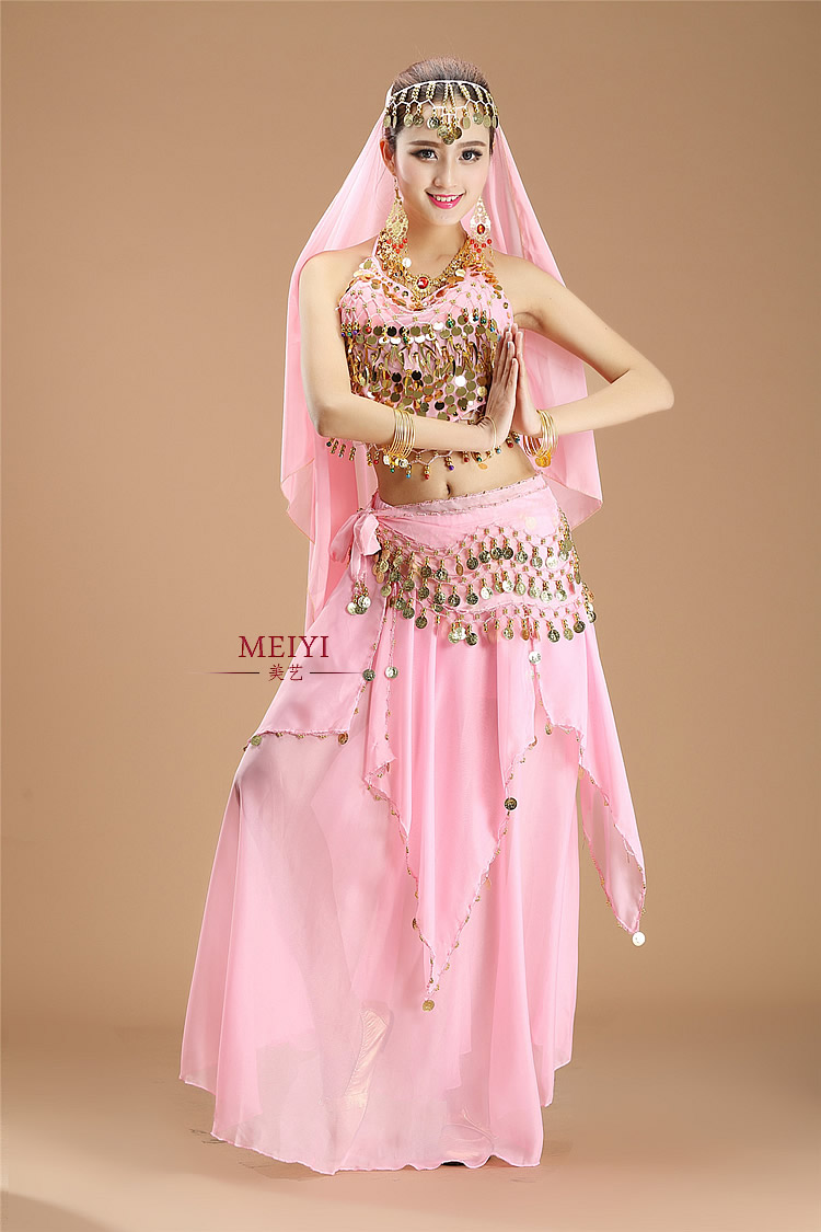 CP 40.2 ชุดจินนี่ จินนี่ อาละดิน ระบำแขก อินเดีย สาวน้อยในตะเกียงแก้ว Dress for Jinny Aladdin India Dancing Suit India Costume Career Party Cosplay Fancy Outfit