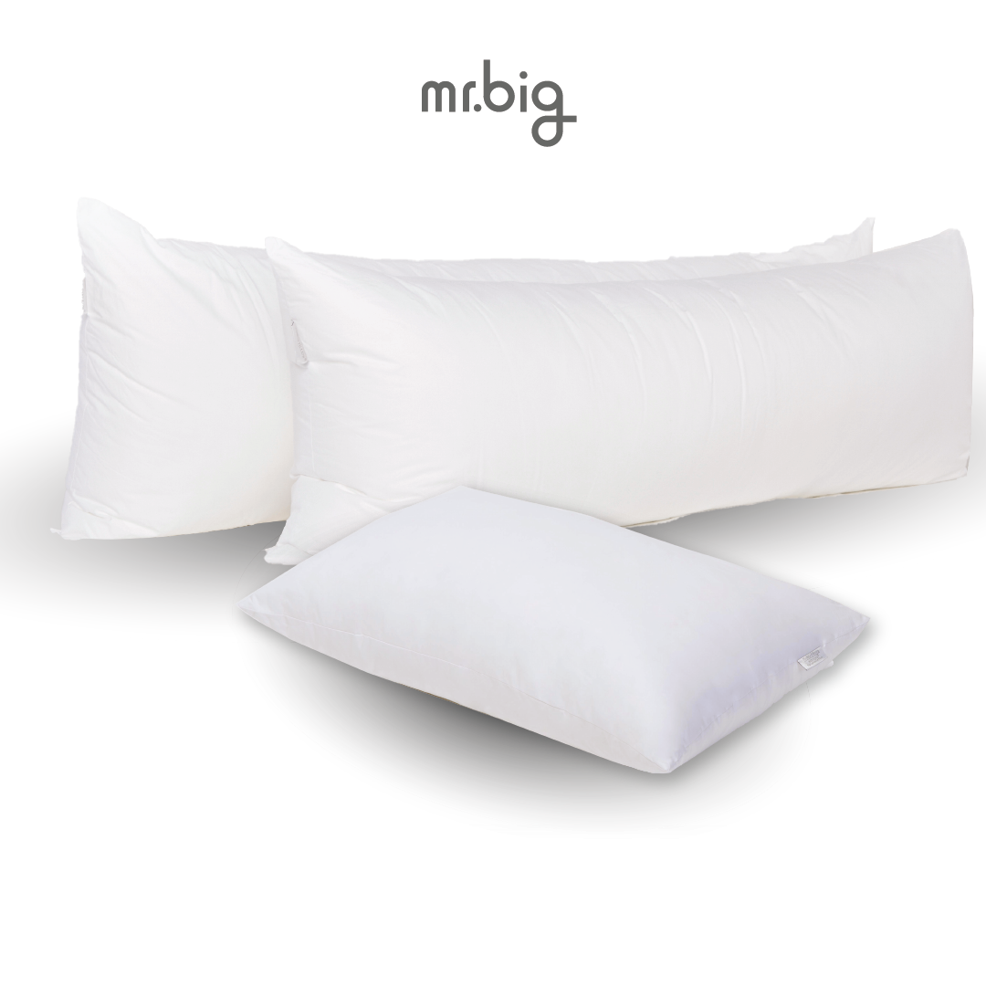mr.big Bundle Set หมอน Ergonomic หมอน BodyScale และหมอน Body หรือLeg Pillow ชุดจัดท่านอนด้วยหมอน 2ใบ ราคา 6,375 บาท*ส่งฟรี