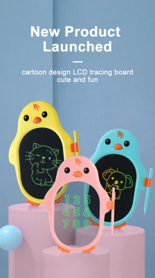 พร้อมส่ง 8.5นิ้ว LCDเขียนแท็บเล็ตการ์ตูนรูปแบบที่มีสีสันHandwriting Graffitiวาดเด็กBoard Smart Drawing Boardสำหรับเด็ก