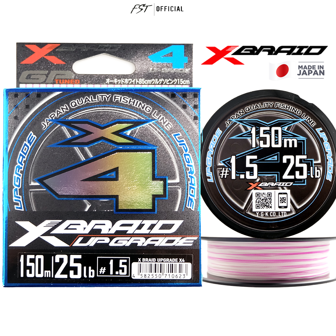 YGK X-Braid Upgrade X8 150m #PE-1.2 (Green)*สายพีอี - 7 SEAS PROSHOP  (THAILAND)