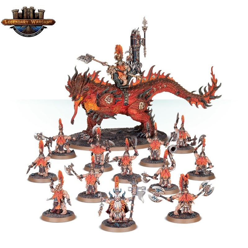 (A) [พร้อมส่ง] WARHAMMER START COLLECTING! FYRESLAYERS (E:B200a) โมเดลเกมสนามจำลอง