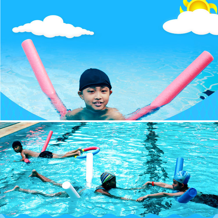 กระบองลอยน้ำ ผู้ช่วยว่ายน้ำ อุปกรณ์ว่ายน้ำ ฝึกว่ายน้ำ ว่ายน้ำลอย ช่วยชีวิต Swimming float lifesaving เรียนว่ายน้ำ โฟมเส้น ว่ายน้ำ โฟมแท่ง