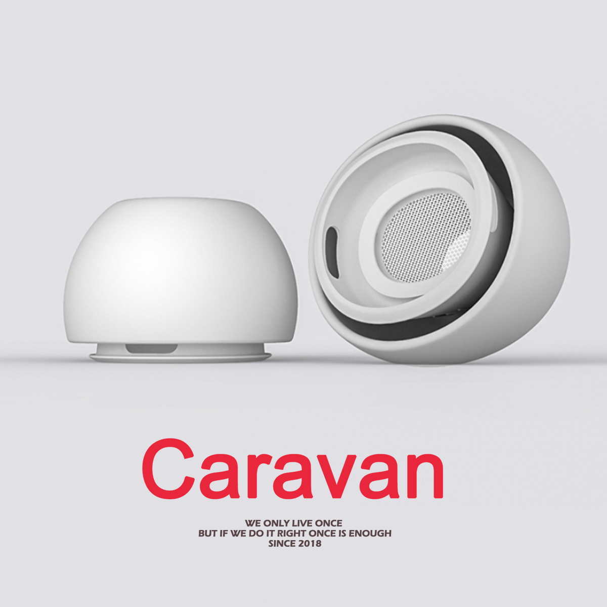 8# Caravan Crew for Air pods Pro Buds Replacement ซิลิโคนสีขาวสำหรับ Air pods Pro จุกหูฟัง แอร์พอดโปร ราคา 27 บาท*ส่งฟรี