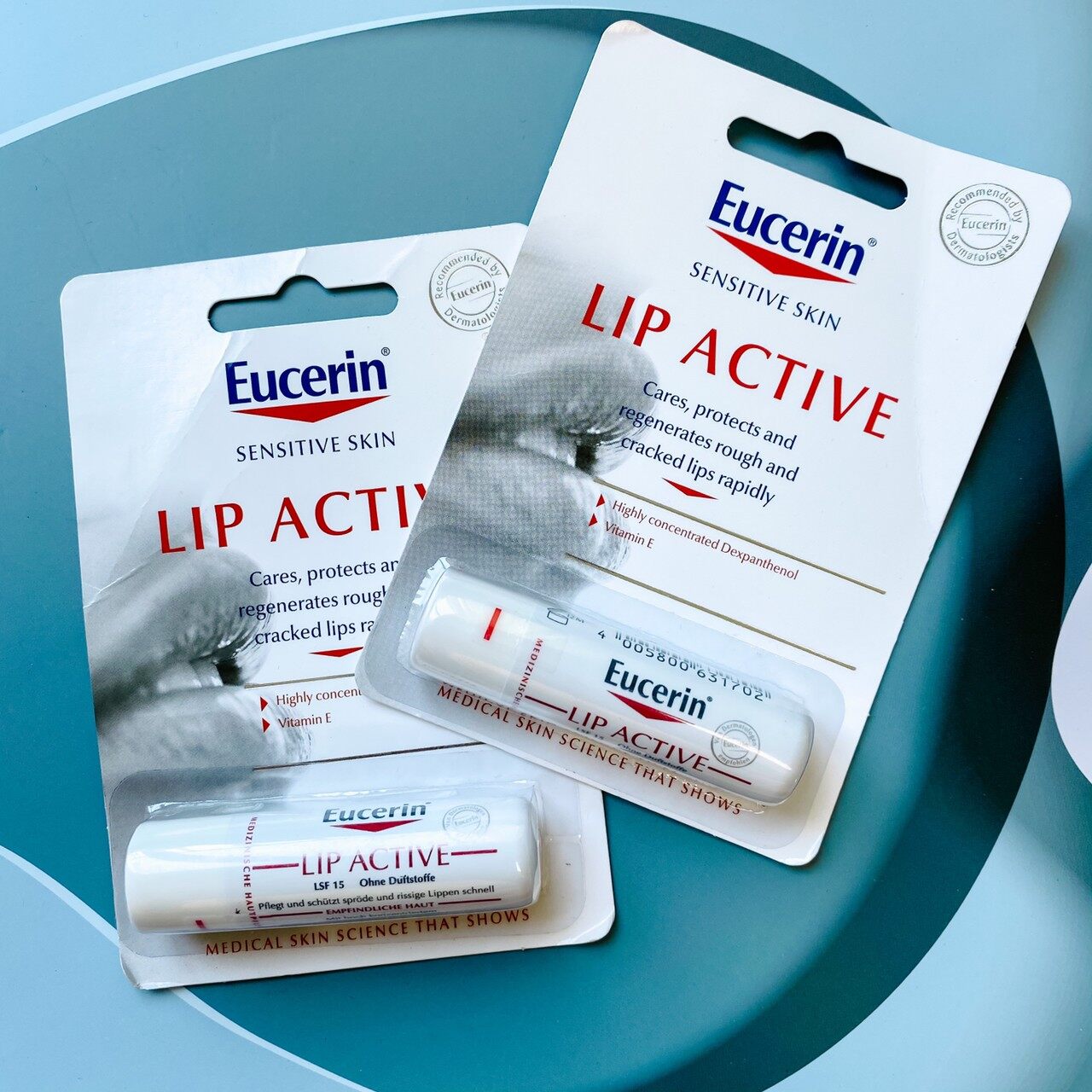 Eucerin LIP ACTIVE 4.8 g. - ลิปมันผสมสารป้องกันแสงแดด หมดอายุ 09/2022