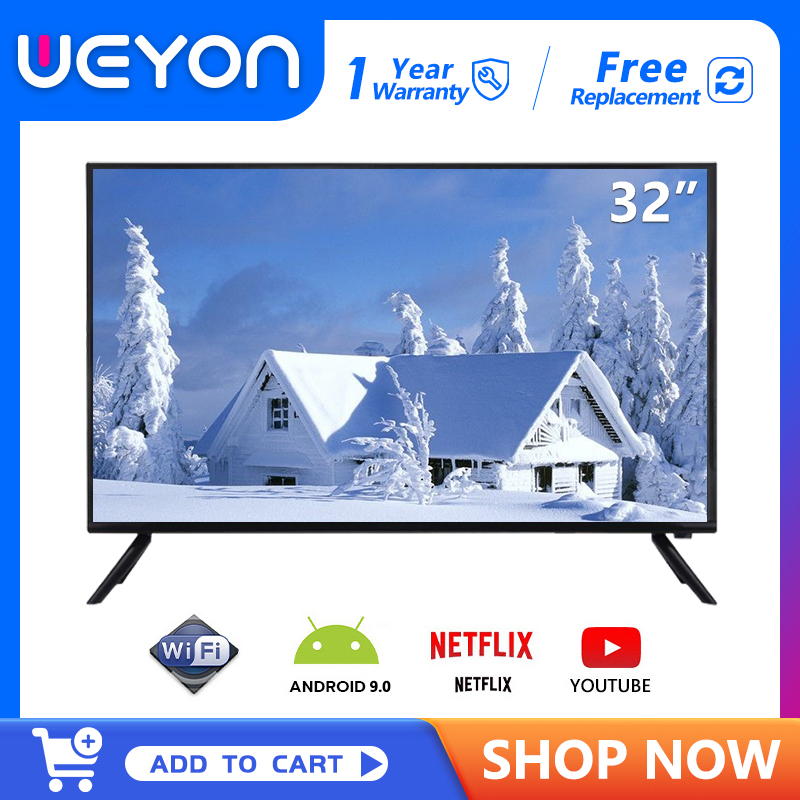 (New) Ready Youtube/Wifi Weyon Smart Tv, 32-Inch Screen, Smart Tv Led Screen, Supports Hd Resolution, Can Connect to the Internet. ราคา 3,590 บาท*ส่งฟรี
