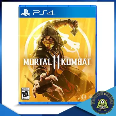 Mortal Kombat 11 Ps4 แผ่นแท้มือ1!!!!! (Ps4 games)(Ps4 game)(เกมส์ Ps.4)(แผ่นเกมส์Ps4)(MortalKombat 11 Ps4)