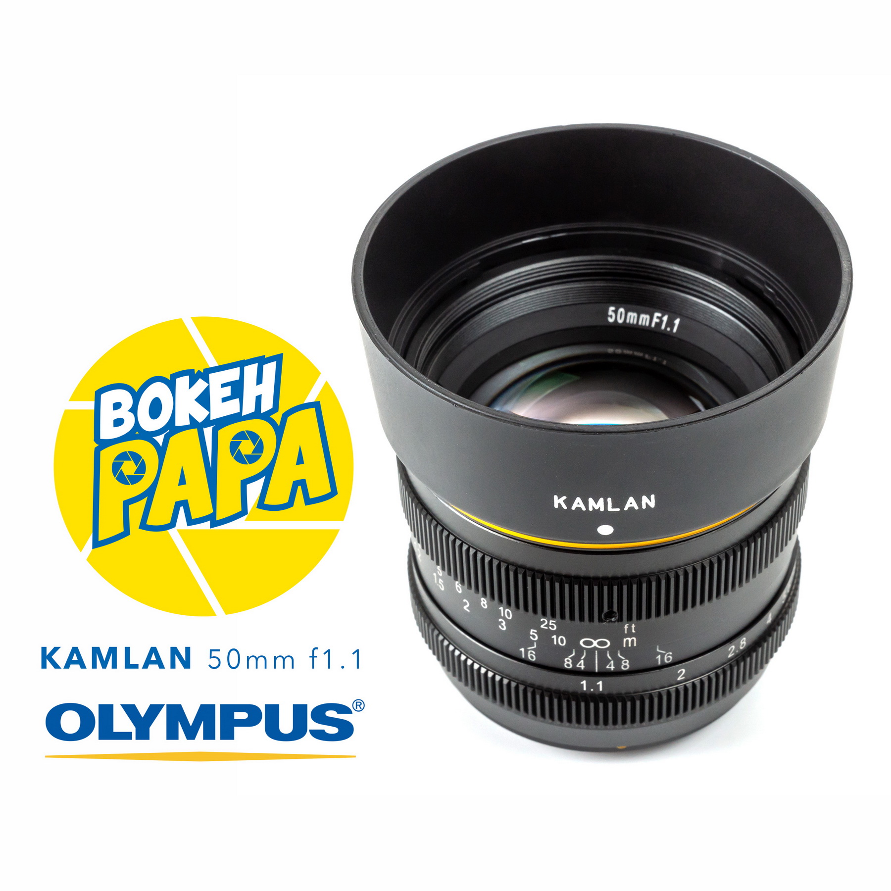 Kamlan 50mm F1.1 เลนส์ละลาย เลนส์มือหมุน สำหรับใส่กล้อง OLYMPUS AND PANASONIC LUMIX ราคา 3,790 บาท*ส่งฟรี
