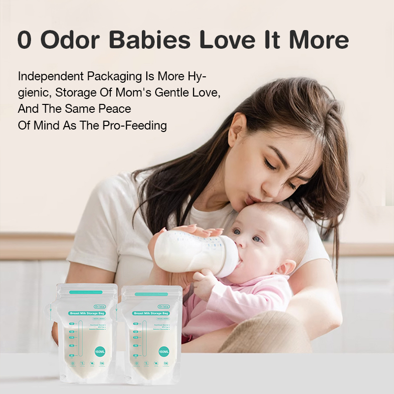 Dr.Isla ถุงเก็บน้ำนมแม่ Breast milk Storage Bags ซิปคู่ 5 ออนซ์/150 มล. (1 กล่อง 30 ชิ้น) เหมาะสำหรับคุณแม่และทารก MSB05รองรับการชำระเงินปลายทางรองรับการชำระเงินปลายทาง ราคา 369 บาท*ส่งฟรี