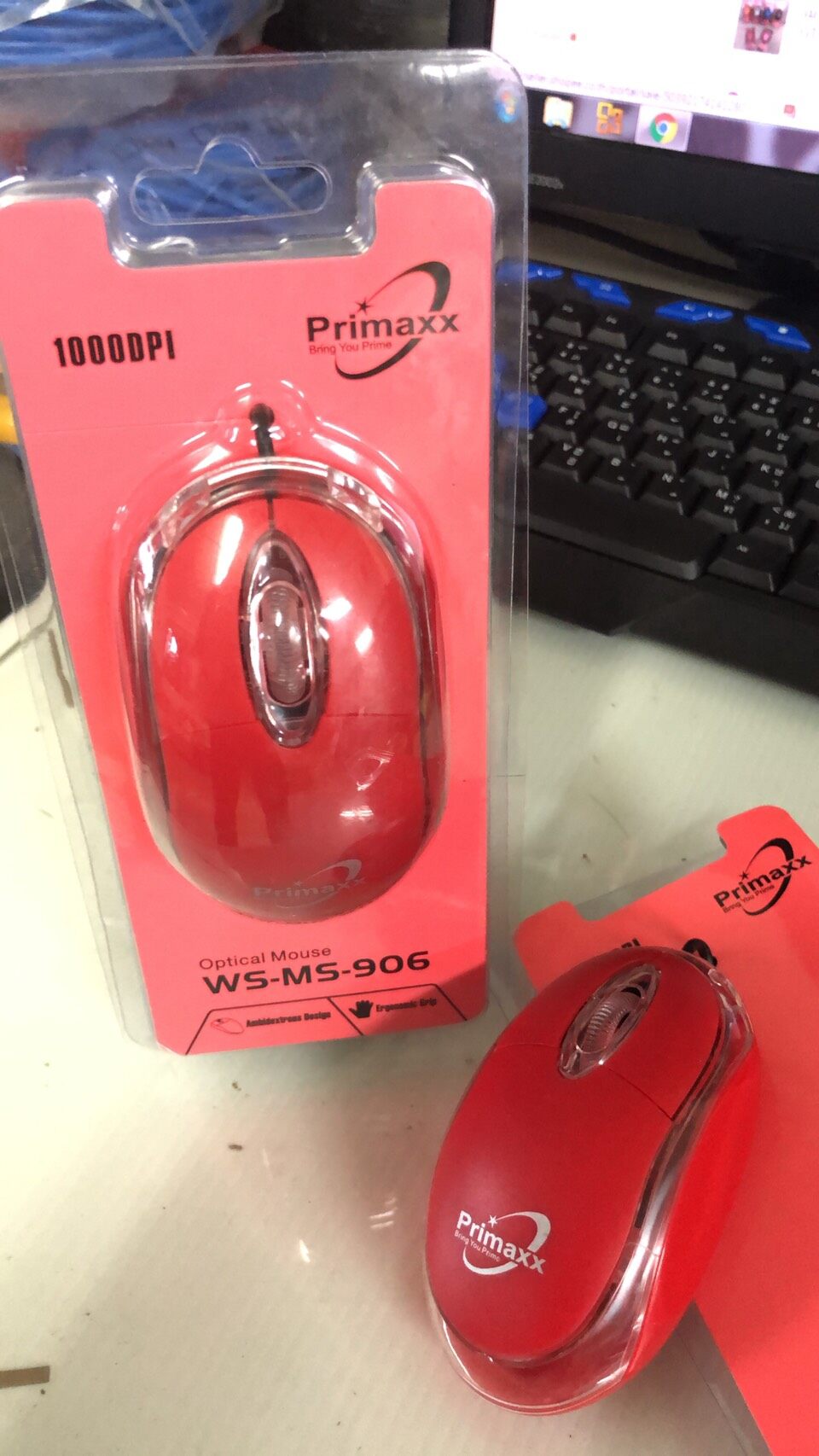 เมาส์ ราคาถูก Mouse Usb Gearmaster GT1001 รับประกัน6เดือน