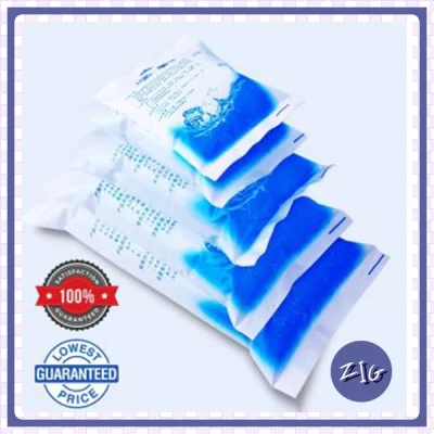 ZIGSHOP (10 PACK) ถุงเก็บความเย็นแบบใส่น้ำ ice pack ice gel ไอซ์แพค เจลเย็น น้ำแข็ง เจลเก็บความเย็น Ice gel ไอซ์เจล แช่นม