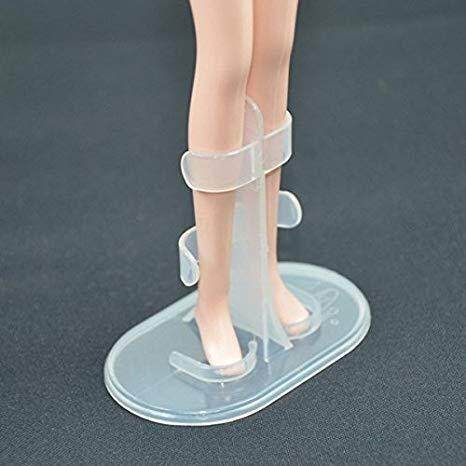 Plymor DSP-15S Silver Adjustable Doll Stand, fits 25, 26, 27, 28, 29, 30,  31, 32, 33, and 34 inch Dolls, Waist is 3.75 to 5 inches wide, 11 to 13  inches around, Pack of 6 