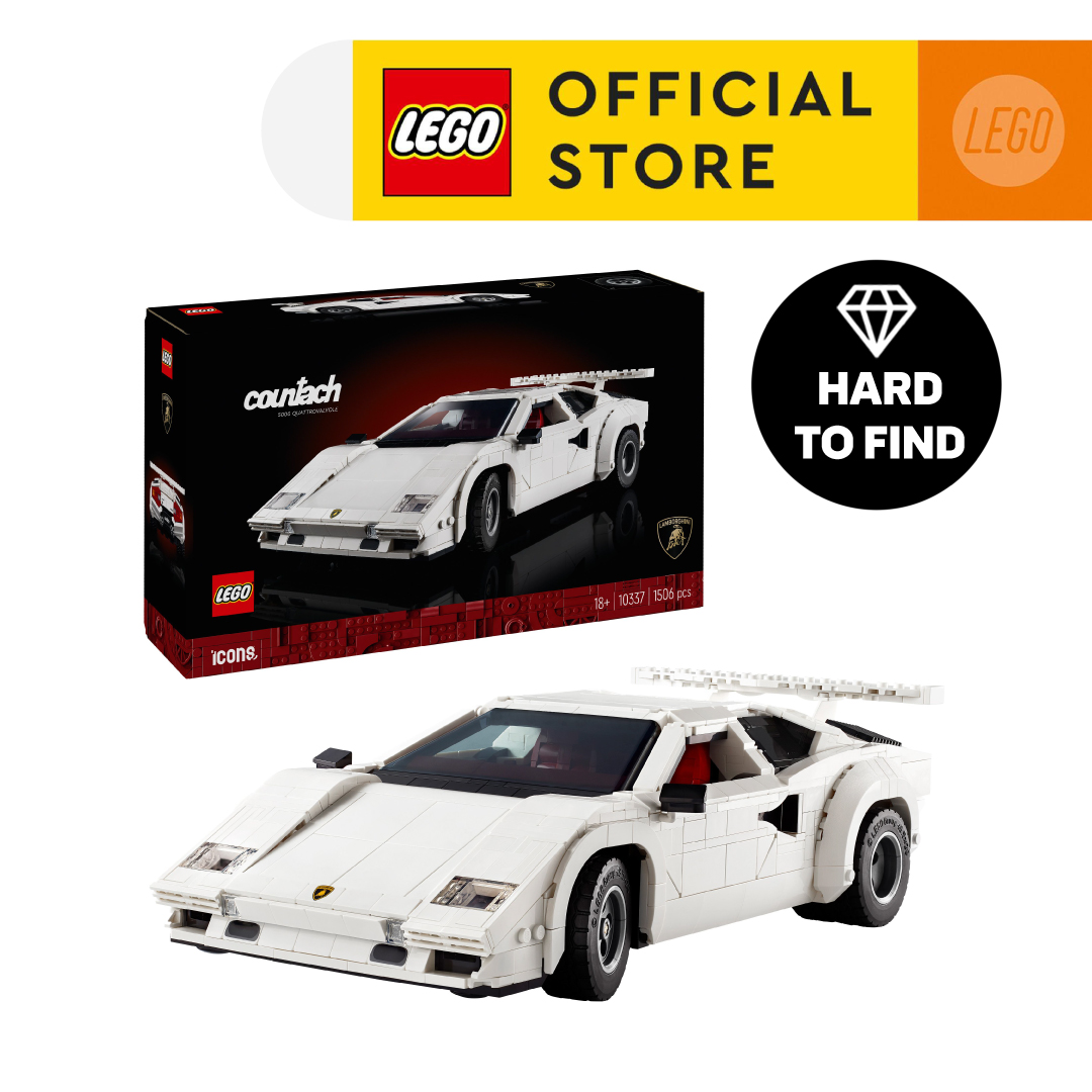 LEGO Icons 10337 Lamborghini Countach 5000 Quattrovalvole (1506 Pieces) ราคา 6,112 บาท*ส่งฟรี