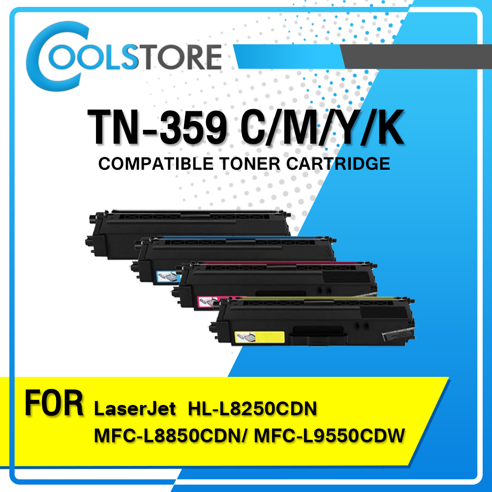TN-359/TN359/359BK/359C/359M/359Y For Printer Brother HL-L8250CDN / HL-L8350CDW  / MFC-L8850CDW / MFC-L9550CDW ตลับหมึกเลเซอร์โทนเนอร์ Toner COOL