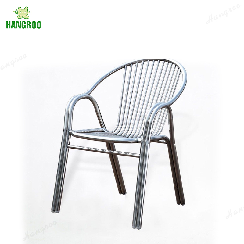 hangroo M19 M21 เก้าอี้สองขอบ เก้าอี้สแตนเลส เก้าอี้กลางแจ้ง เก้าอี้รับแขก เก้าอี้โต๊ะอาหาร เก้าอี้สแตนเลสอย่างดี
