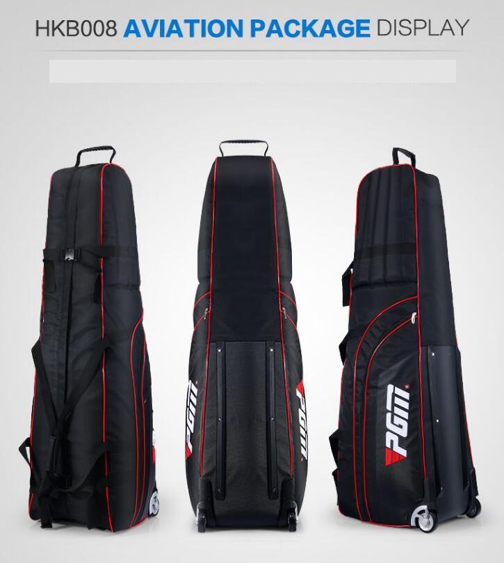 กระเป๋าใส่ถุงกอล์ฟขึ้นเครื่องบิน PGM แบบมีล้อลาก (HKB008)