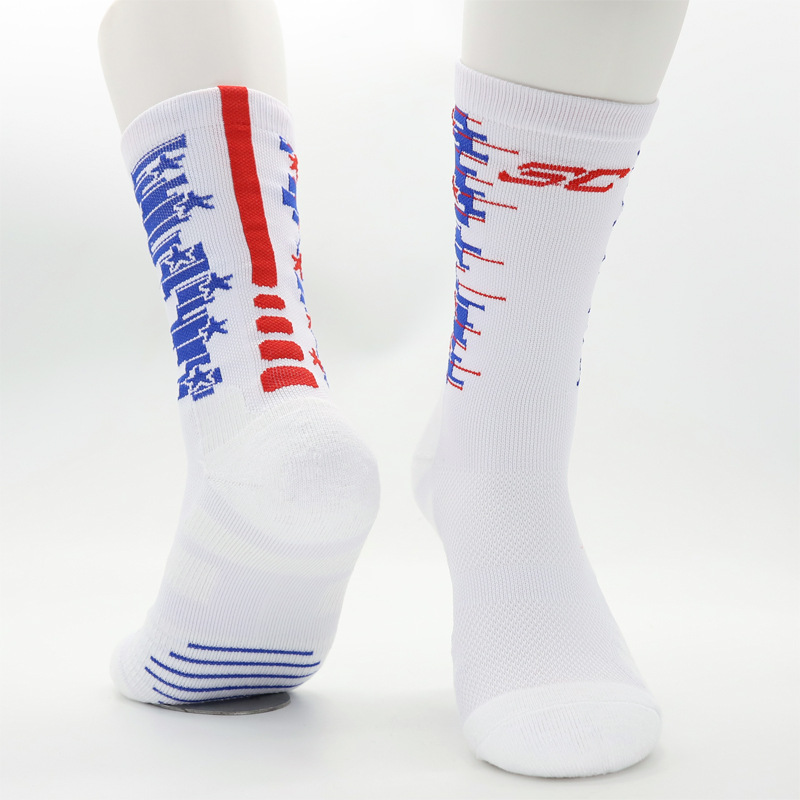 ถุงเท้าบาส , ถุงเท้าแฟชั่น  Just do it. , USA , Elite , All star  NBA Basketball Socks  ,  Sport Socks