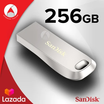 SANDISK Flash Drive ULTRA LUXE USB 3.1 256GB (SDCZ74_256G_G46) แฟลชไดร์ฟ เมมโมรี่ การ์ด แซนดิส โดย ซินเน็ค อุปกรณ์จัดเก็บข้อมูล คอมพิวเตอร์ โน็ตบุ๊ค Computer PC Mac Notebook รับประกัน Synnex 5 ปี
